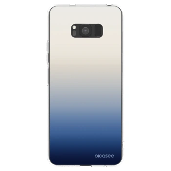 Picasee silikonowe przeźroczyste etui na Samsung Galaxy S8 G950F - Gravity Fade