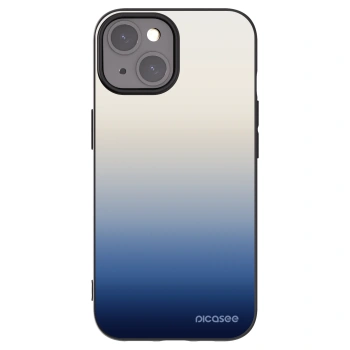 Picasee silikonowe czarne etui na Apple iPhone 15 - Gravity Fade