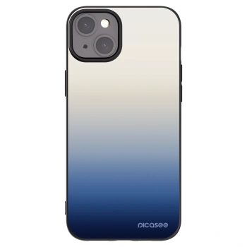 Picasee silikonowe czarne etui na Apple iPhone 15 Plus - Gravity Fade