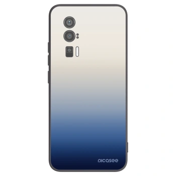 Picasee silikonowe czarne etui na Xiaomi Poco F5 Pro 5G - Gravity Fade