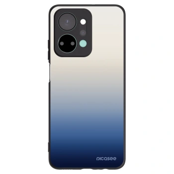 Picasee silikonowe czarne etui na Honor X7a - Gravity Fade