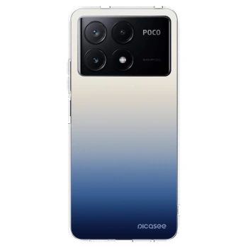 Picasee silikonowe przeźroczyste etui na Xiaomi Poco X6 Pro - Gravity Fade