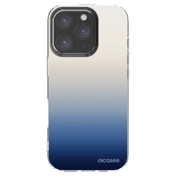 Picasee silikonowe przeźroczyste etui na Apple iPhone 16 Pro - Gravity Fade