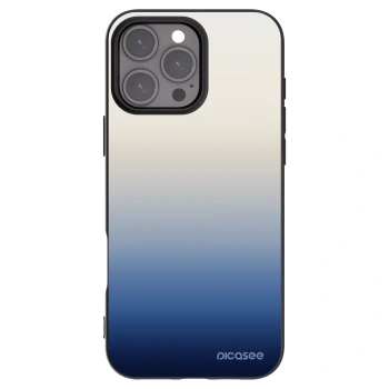 Picasee silikonowe czarne etui na Apple iPhone 16 Pro Max - Gravity Fade