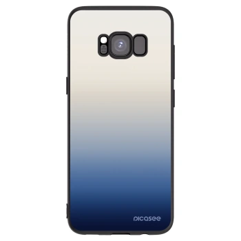 Picasee silikonowe czarne etui na Samsung Galaxy S8 G950F - Gravity Fade