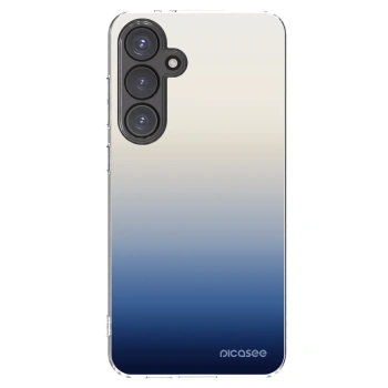 Picasee silikonowe przeźroczyste etui na Samsung Galaxy S24 FE S721B - Gravity Fade