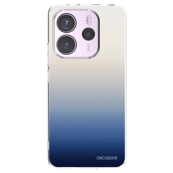 Picasee silikonowe przeźroczyste etui na Xiaomi Redmi Note 14 4G - Gravity Fade