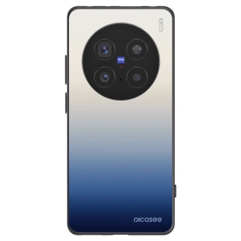 Picasee silikonowe czarne etui na Vivo X200 Pro - Gravity Fade