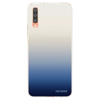 Picasee silikonowe przeźroczyste etui na Samsung Galaxy A70 A705F - Gravity Fade