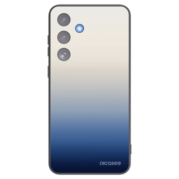 Picasee silikonowe czarne etui na Samsung Galaxy S25 FE 5G - Gravity Fade
