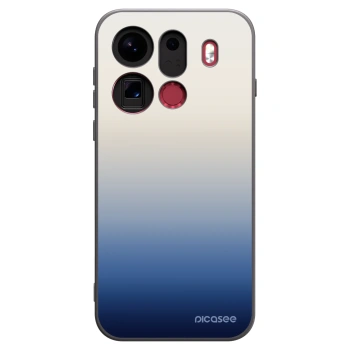 Picasee silikonowe czarne etui na OPPO Find X9 Pro - Gravity Fade