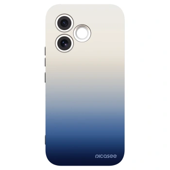 Picasee silikonowe czarne etui na Honor 600 Lite - Gravity Fade