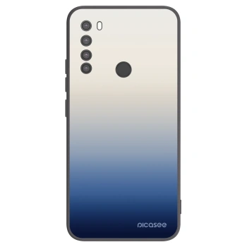 Picasee silikonowe czarne etui na Xiaomi Redmi Note 8 - Gravity Fade