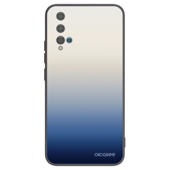 Picasee silikonowe czarne etui na Huawei Nova 5T - Gravity Fade