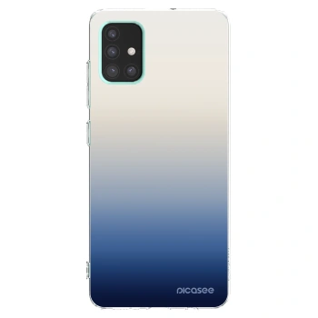 Picasee silikonowe przeźroczyste etui na Samsung Galaxy A51 A515F - Gravity Fade
