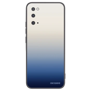 Picasee silikonowe czarne etui na Samsung Galaxy S20 G980F - Gravity Fade