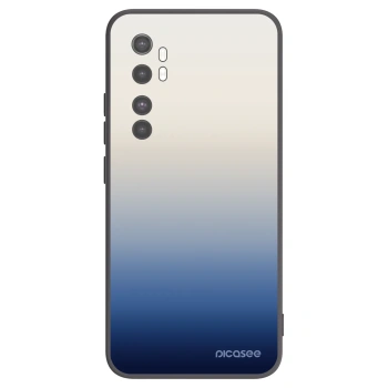 Picasee silikonowe czarne etui na Xiaomi Mi Note 10 Lite - Gravity Fade