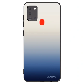 Picasee silikonowe czarne etui na Samsung Galaxy A21s - Gravity Fade