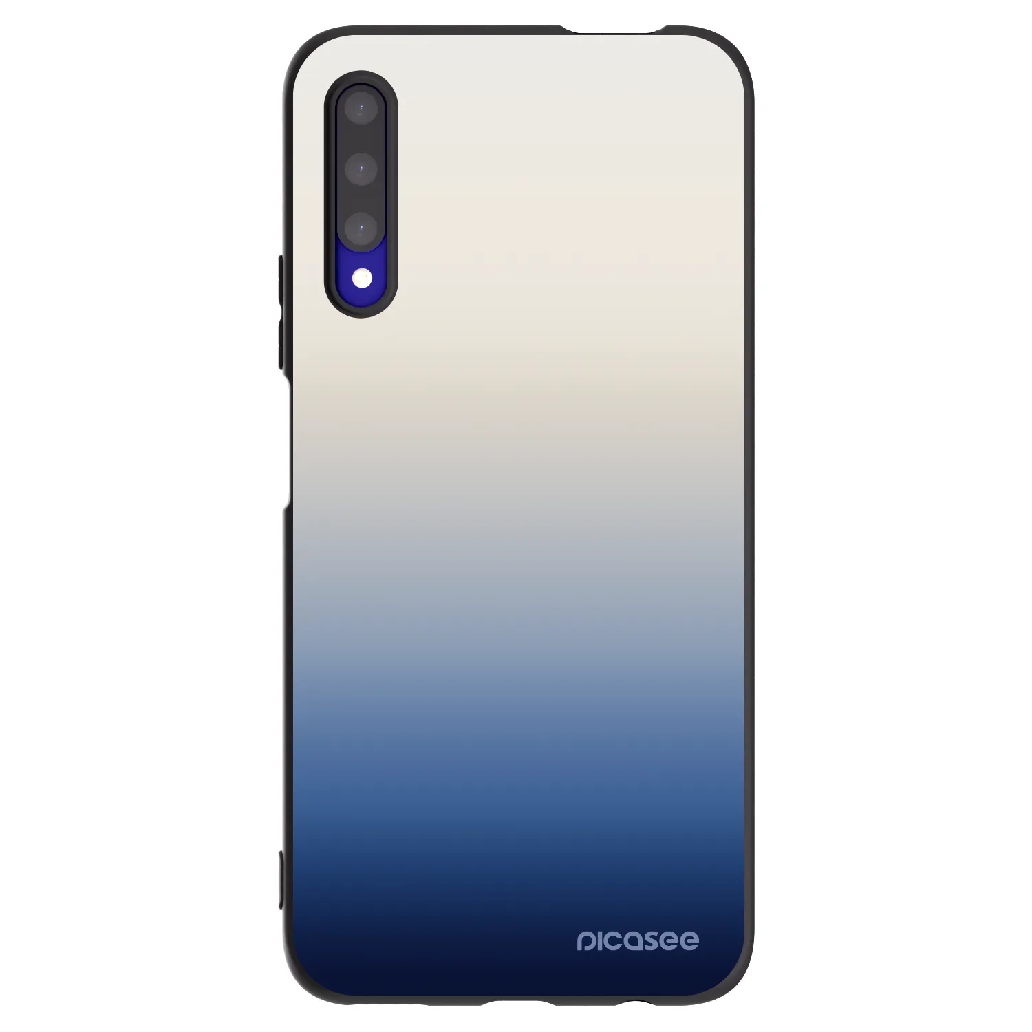 Picasee silikonowe czarne etui na Honor 9X Pro - Gravity Fade