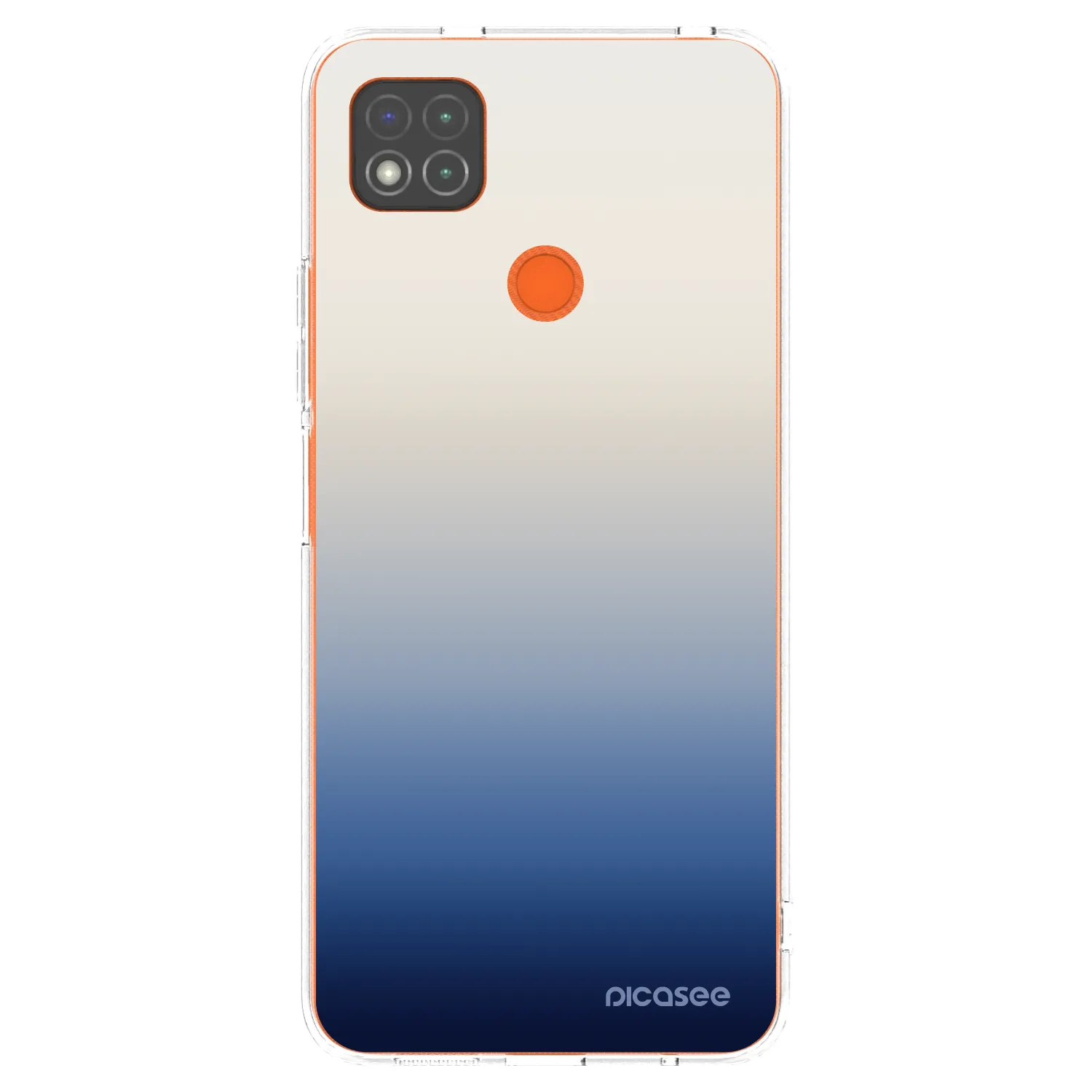 Picasee silikonowe przeźroczyste etui na Xiaomi Redmi 9C - Gravity Fade