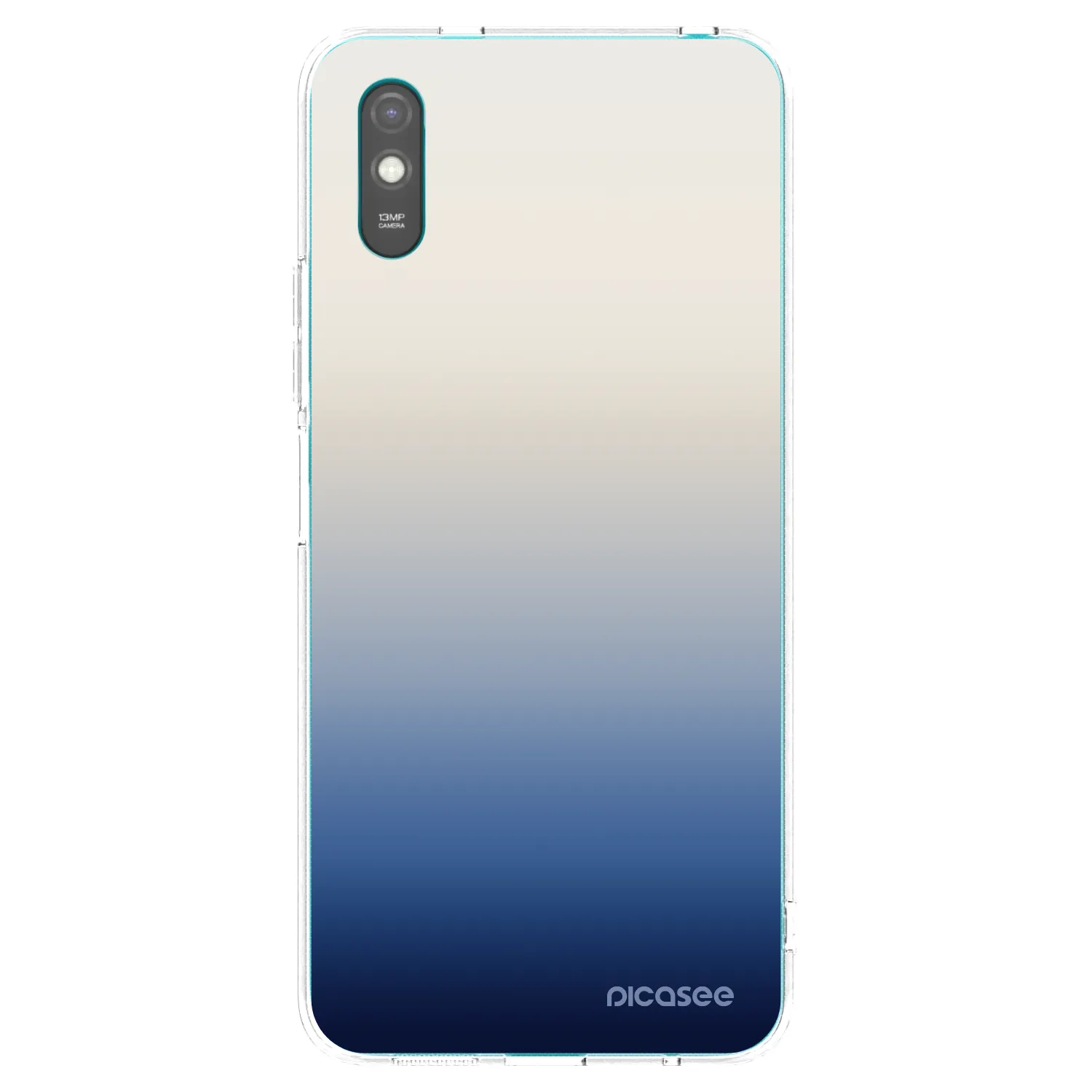 Picasee silikonowe przeźroczyste etui na Xiaomi Redmi 9A - Gravity Fade
