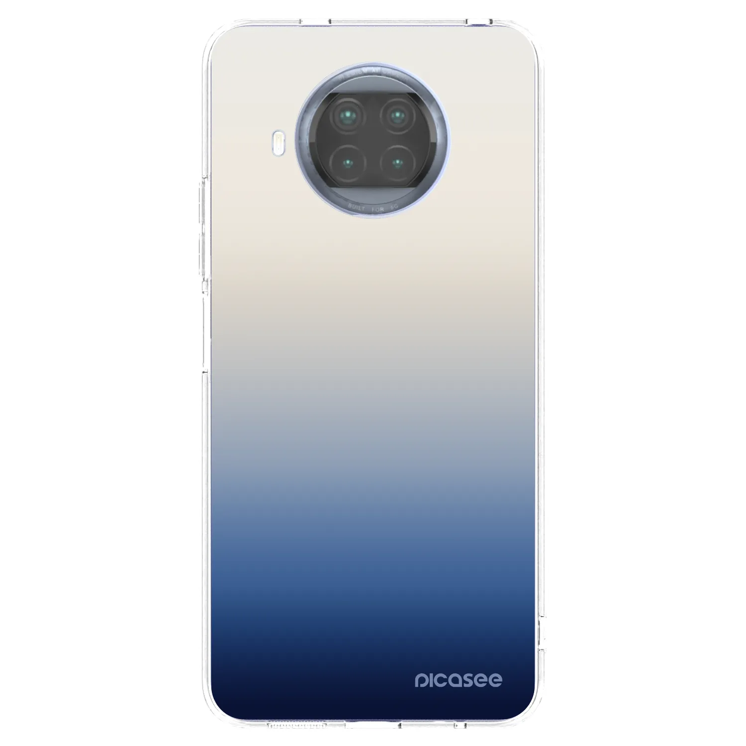 Picasee silikonowe przeźroczyste etui na Xiaomi Mi 10T Lite - Gravity Fade