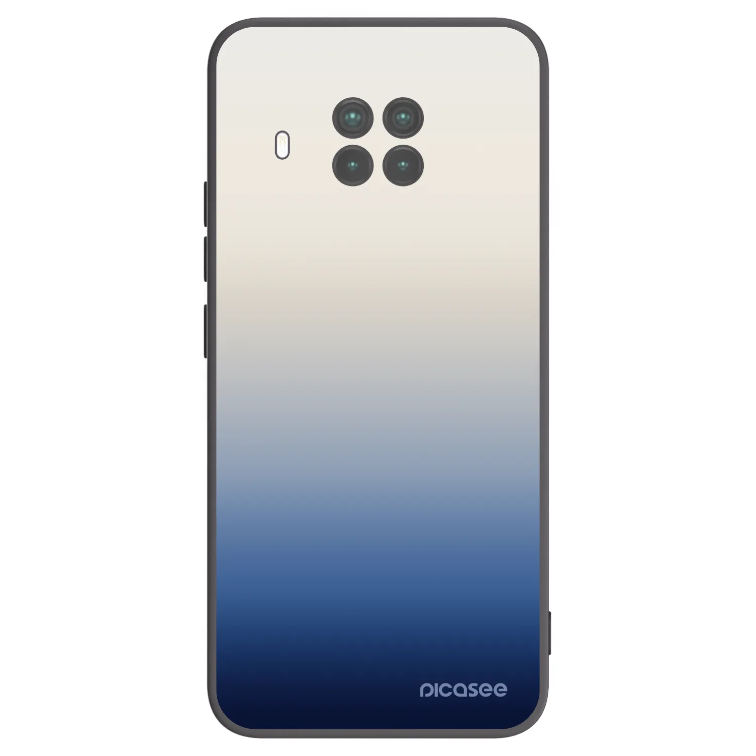 Picasee silikonowe czarne etui na Xiaomi Mi 10T Lite - Gravity Fade