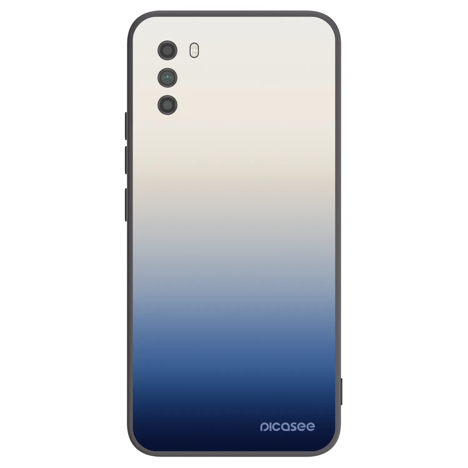 Picasee silikonowe czarne etui na Xiaomi Poco M3 - Gravity Fade