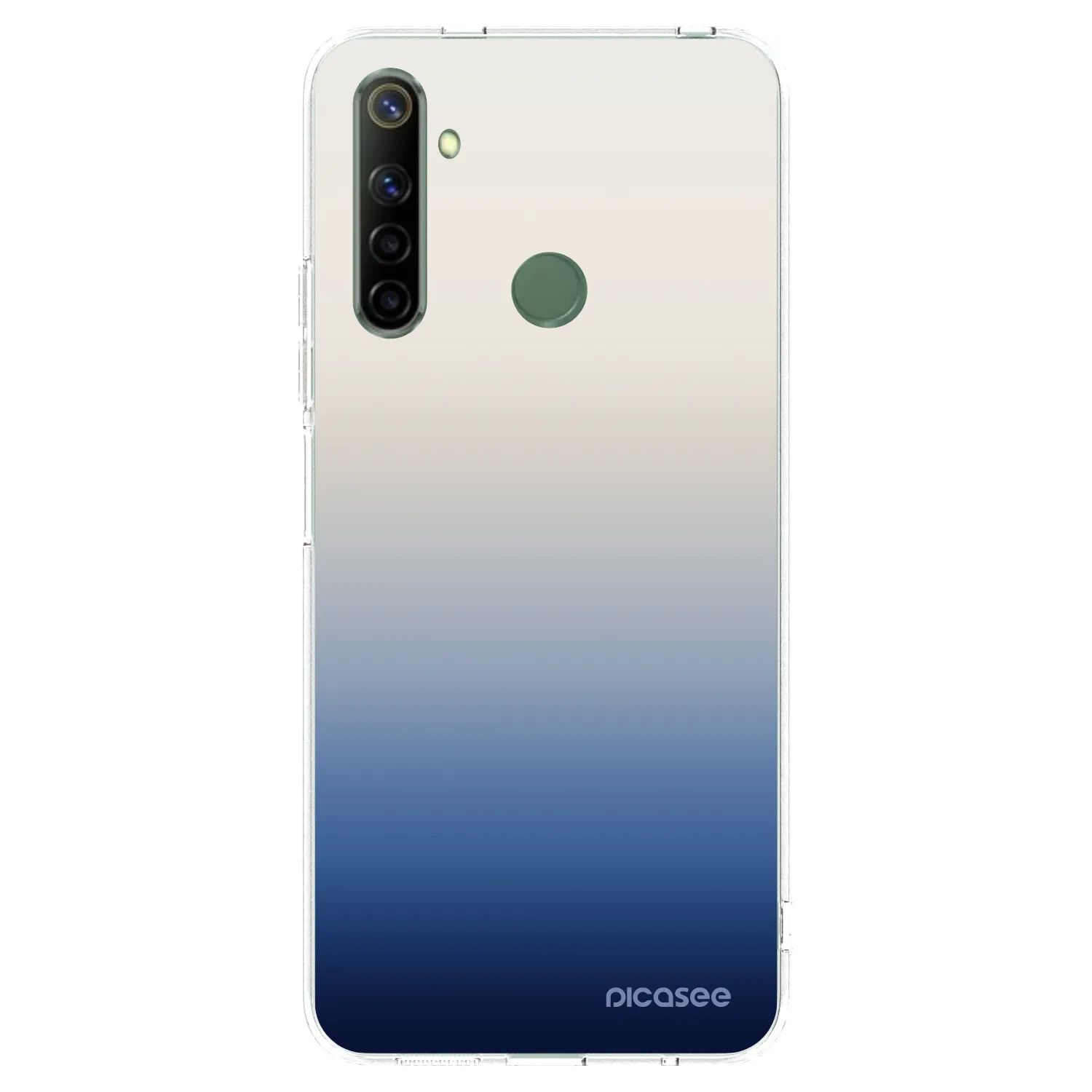 Picasee silikonowe przeźroczyste etui na Realme 6i - Gravity Fade