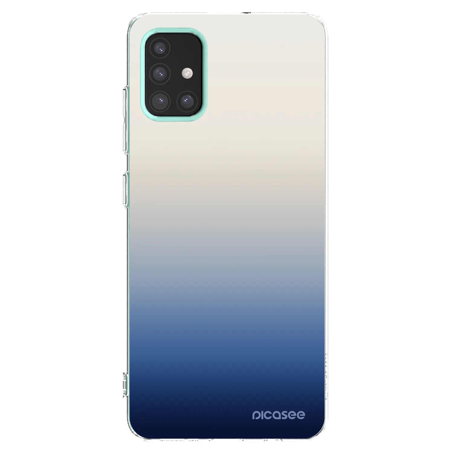 Picasee silikonowe przeźroczyste etui na Samsung Galaxy M31s - Gravity Fade