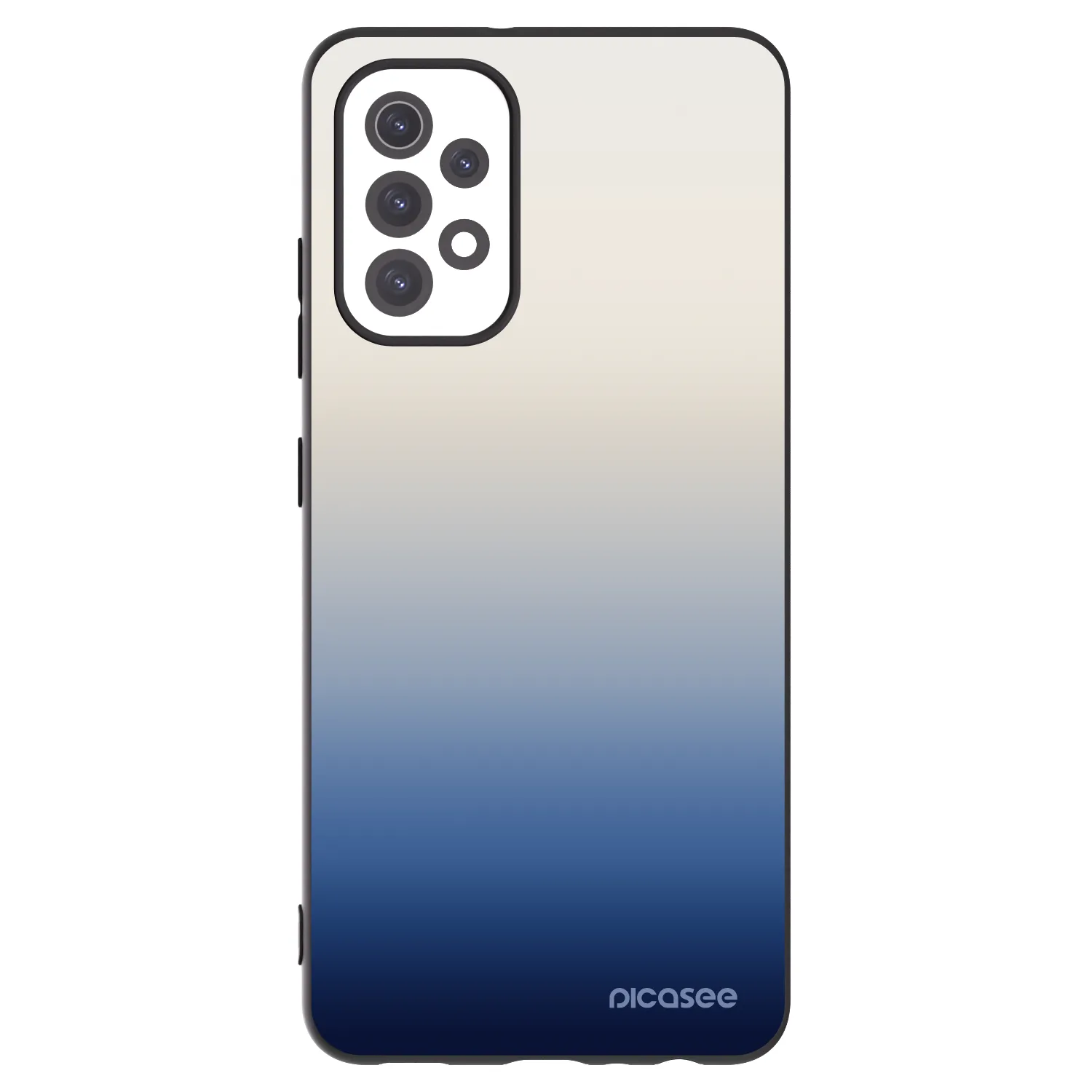 Picasee silikonowe czarne etui na Samsung Galaxy A32 5G A326B - Gravity Fade