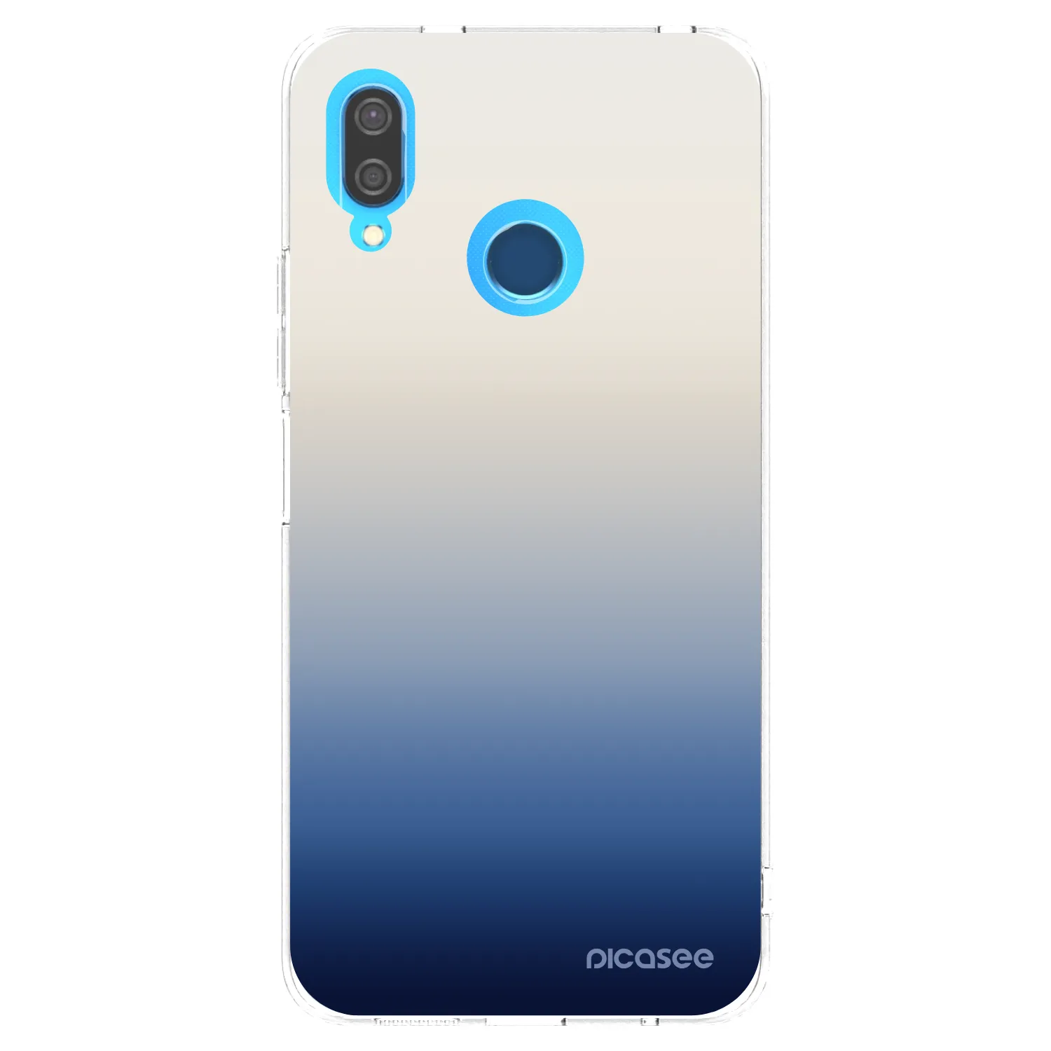 Picasee silikonowe przeźroczyste etui na Huawei P20 Lite - Gravity Fade