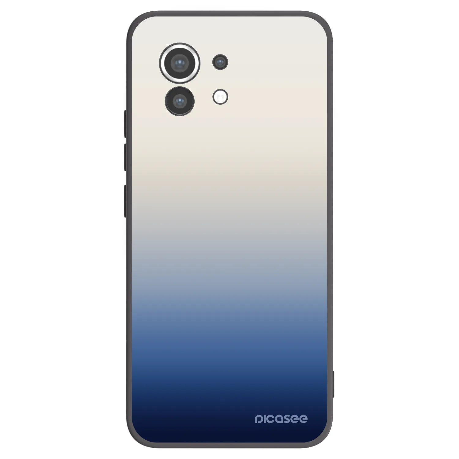 Picasee silikonowe czarne etui na Xiaomi Mi 11 - Gravity Fade