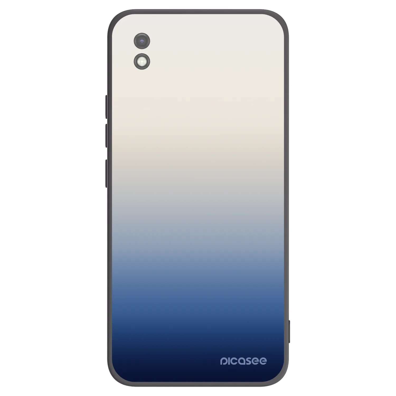 Picasee silikonowe czarne etui na Xiaomi Redmi 9AT - Gravity Fade