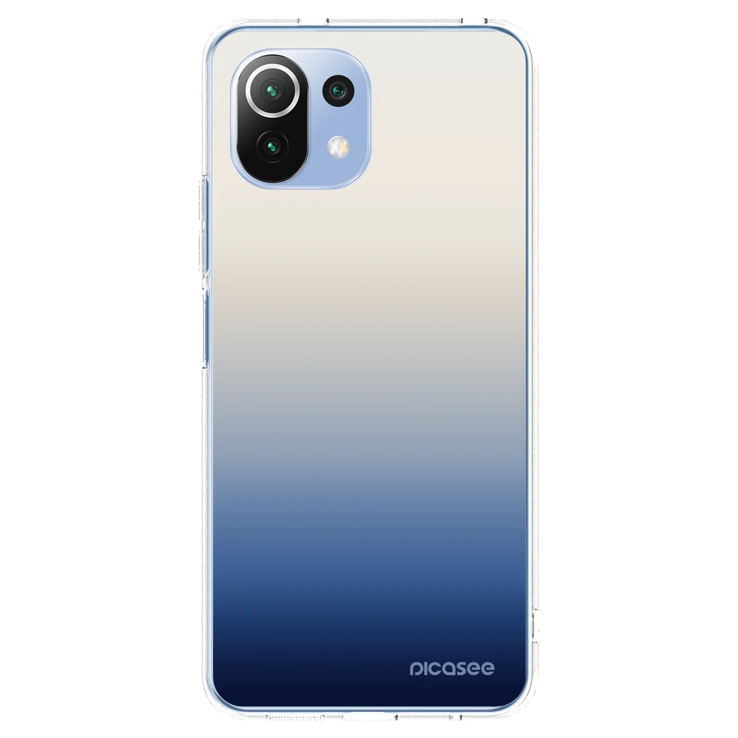 Picasee silikonowe przeźroczyste etui na Xiaomi Mi 11 Lite - Gravity Fade