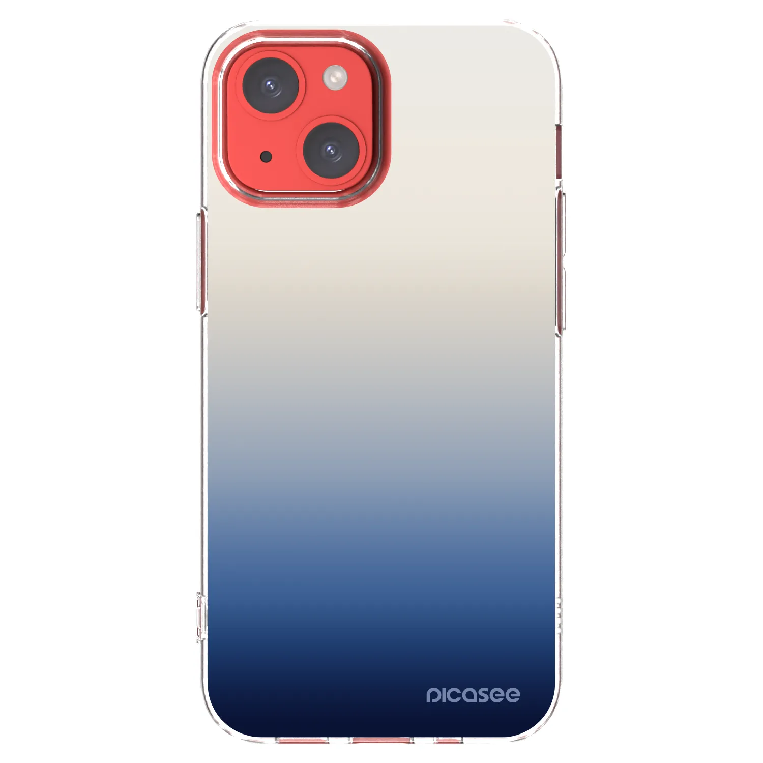 Picasee silikonowe przeźroczyste etui na Apple iPhone 13 mini - Gravity Fade