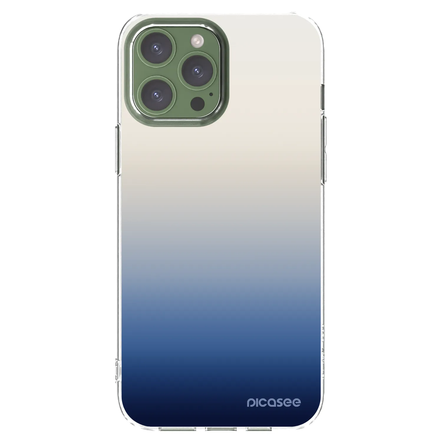 Picasee silikonowe przeźroczyste etui na Apple iPhone 13 Pro Max - Gravity Fade