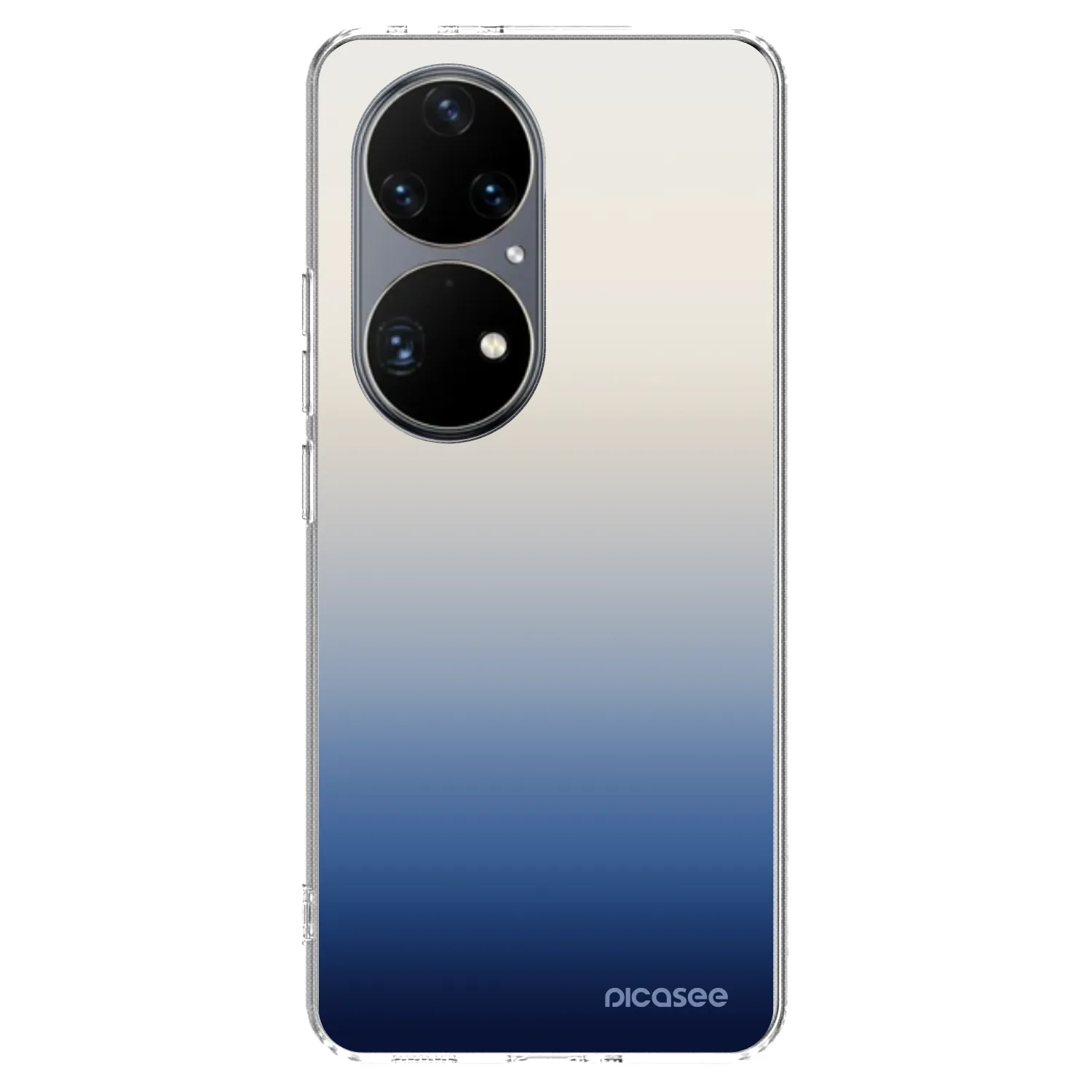 Picasee silikonowe przeźroczyste etui na Huawei P50 - Gravity Fade