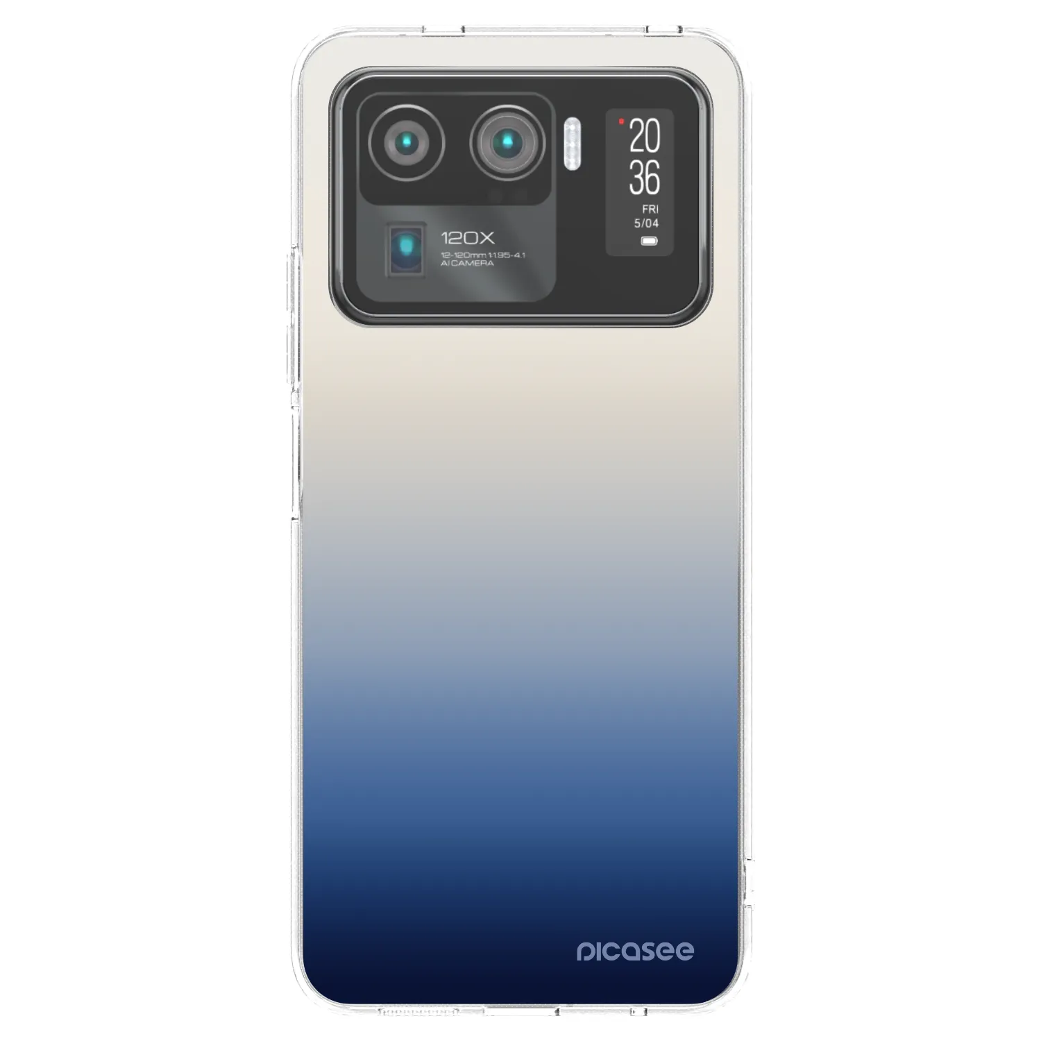 Picasee silikonowe przeźroczyste etui na Xiaomi Mi 11 Ultra - Gravity Fade