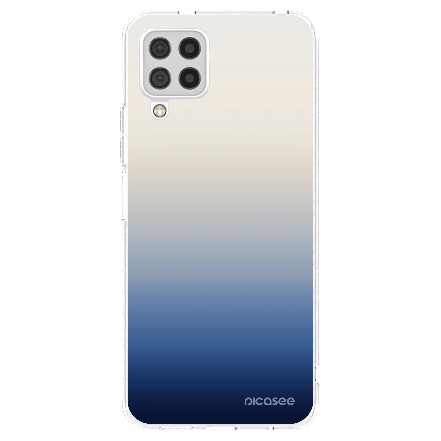 Picasee silikonowe przeźroczyste etui na Samsung Galaxy A22 A225F 4G - Gravity Fade