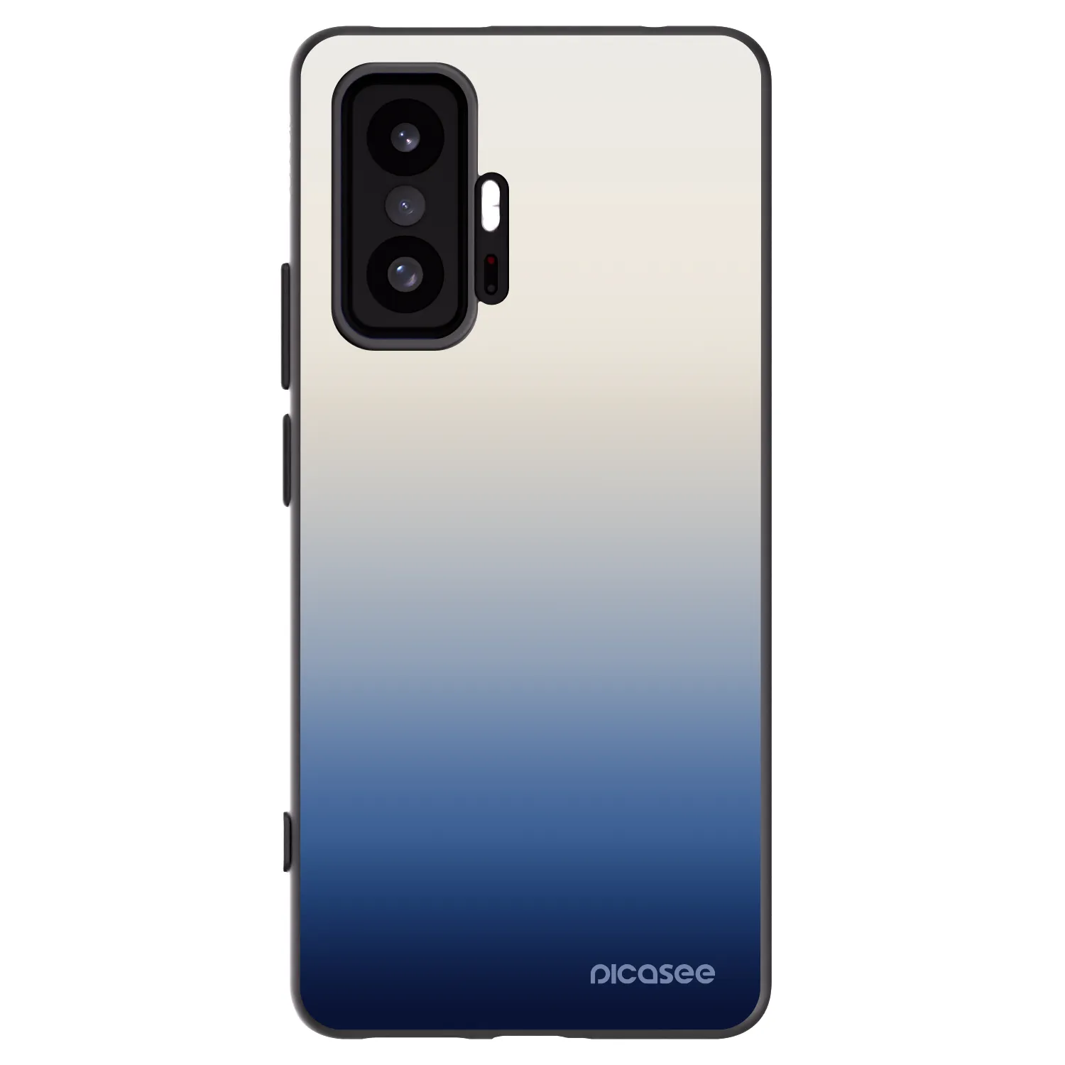 Picasee silikonowe czarne etui na Xiaomi 11T Pro - Gravity Fade