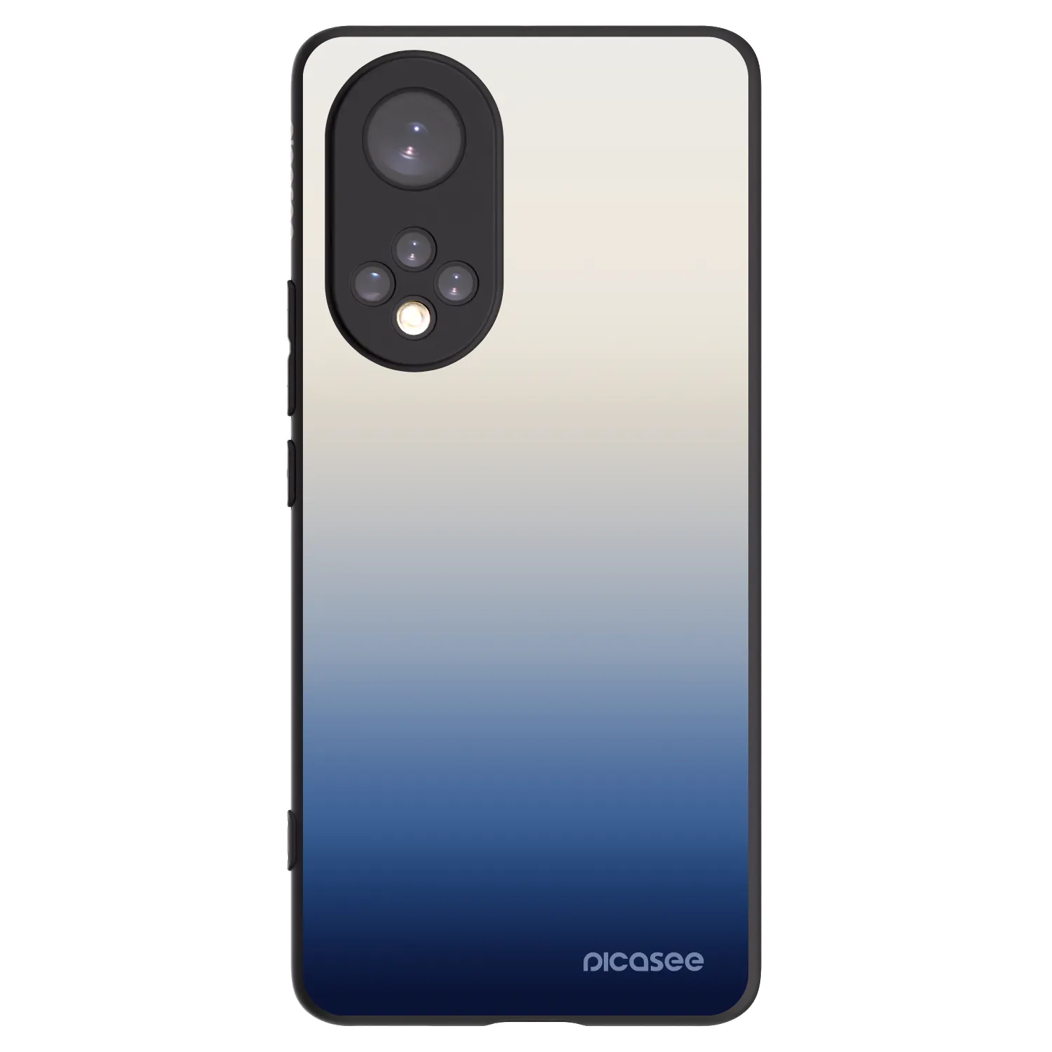 Picasee silikonowe czarne etui na Honor 50 5G - Gravity Fade