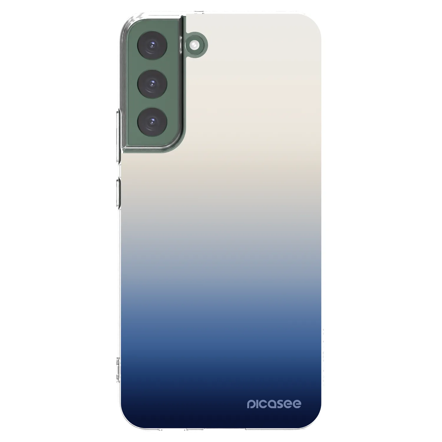 Picasee silikonowe przeźroczyste etui na Samsung Galaxy S22+ 5G - Gravity Fade