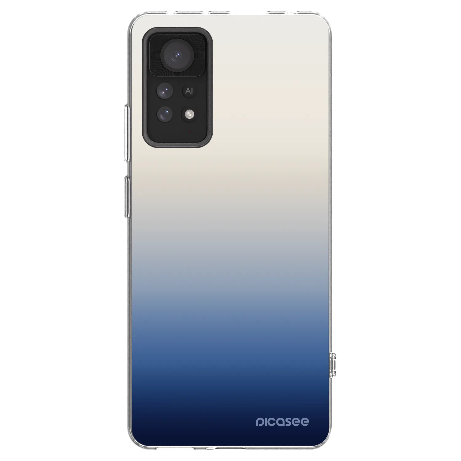Picasee silikonowe przeźroczyste etui na Xiaomi Redmi Note 11 Pro 5G - Gravity Fade
