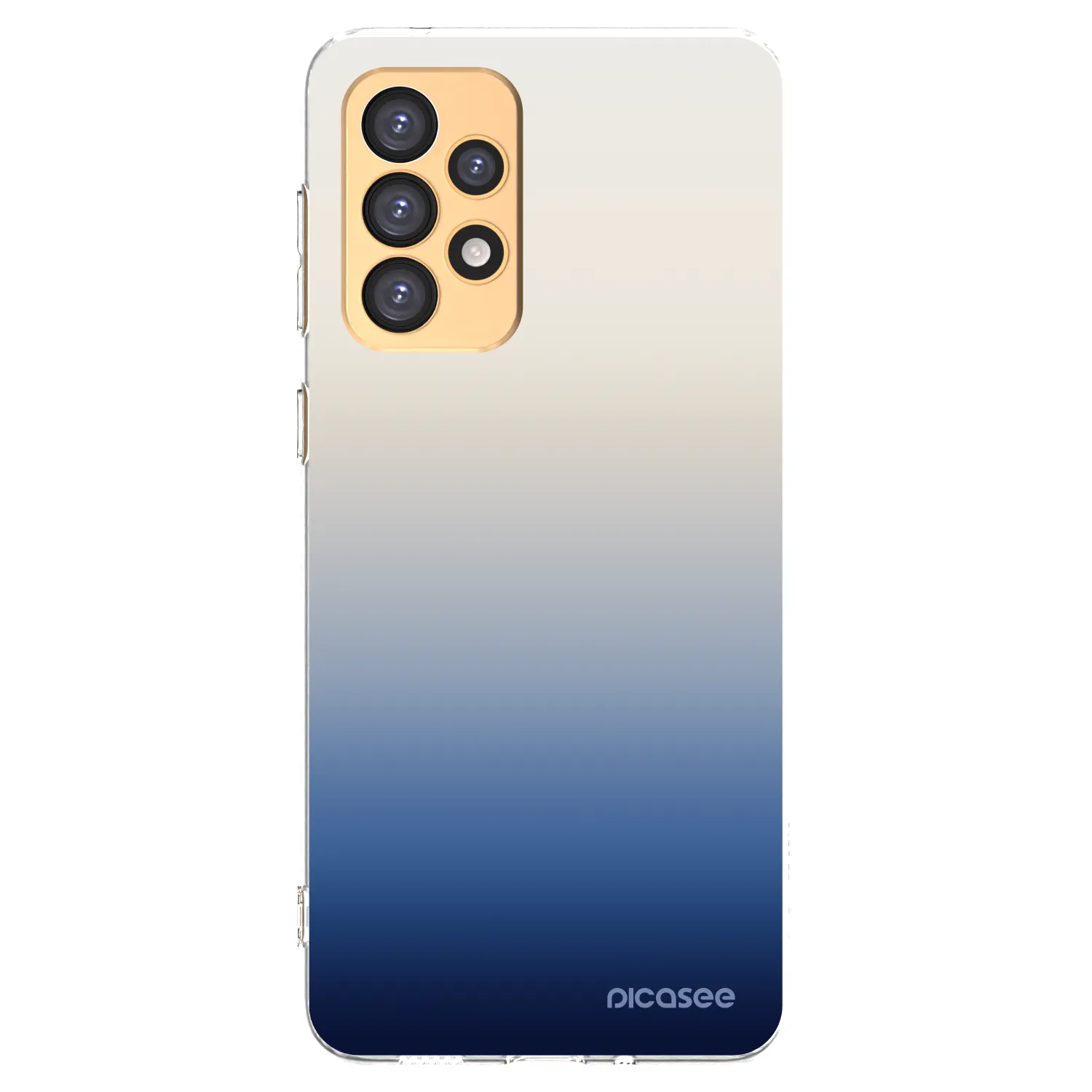 Picasee silikonowe przeźroczyste etui na Samsung Galaxy A33 5G A336 - Gravity Fade