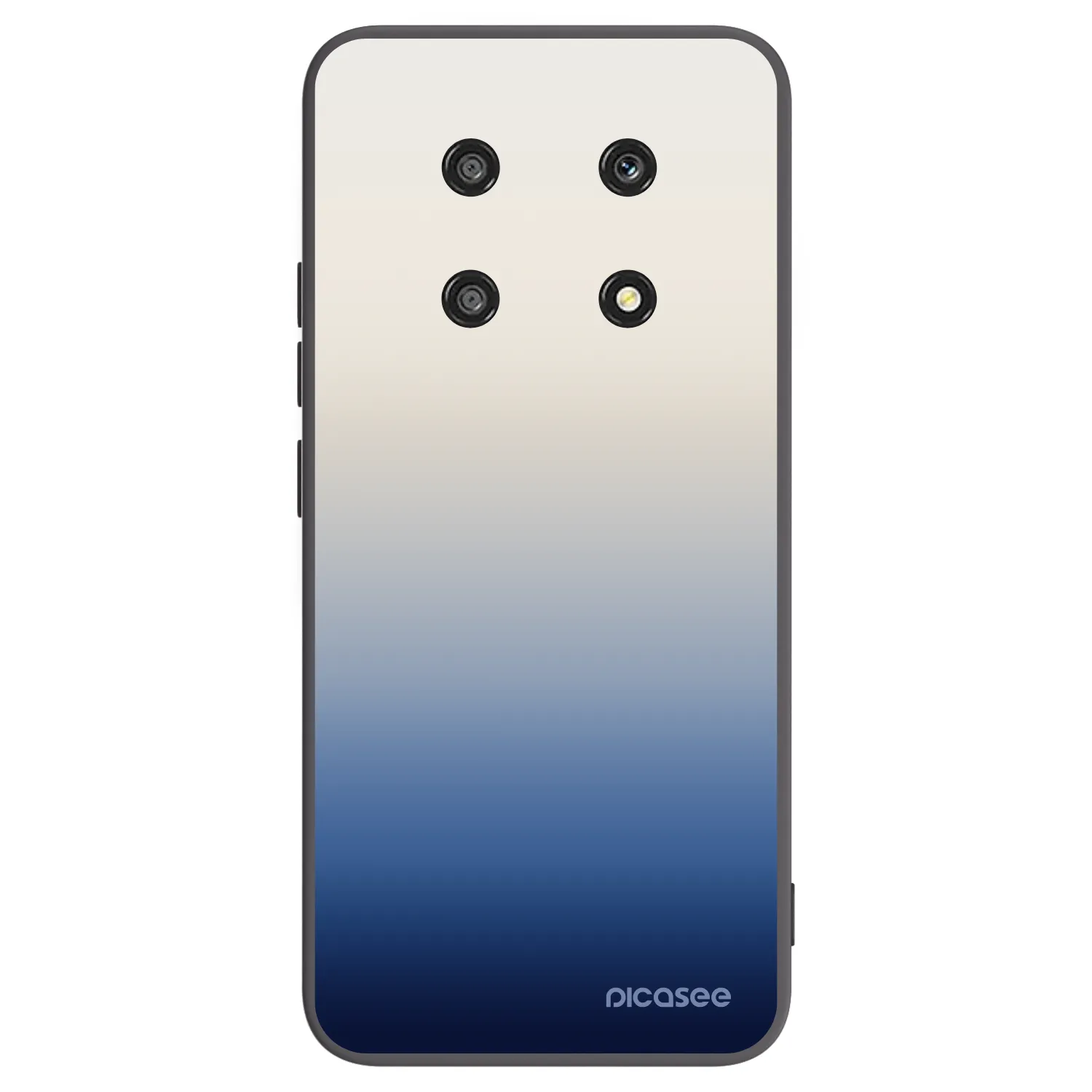 Picasee silikonowe czarne etui na Honor Magic4 Lite 5G - Gravity Fade