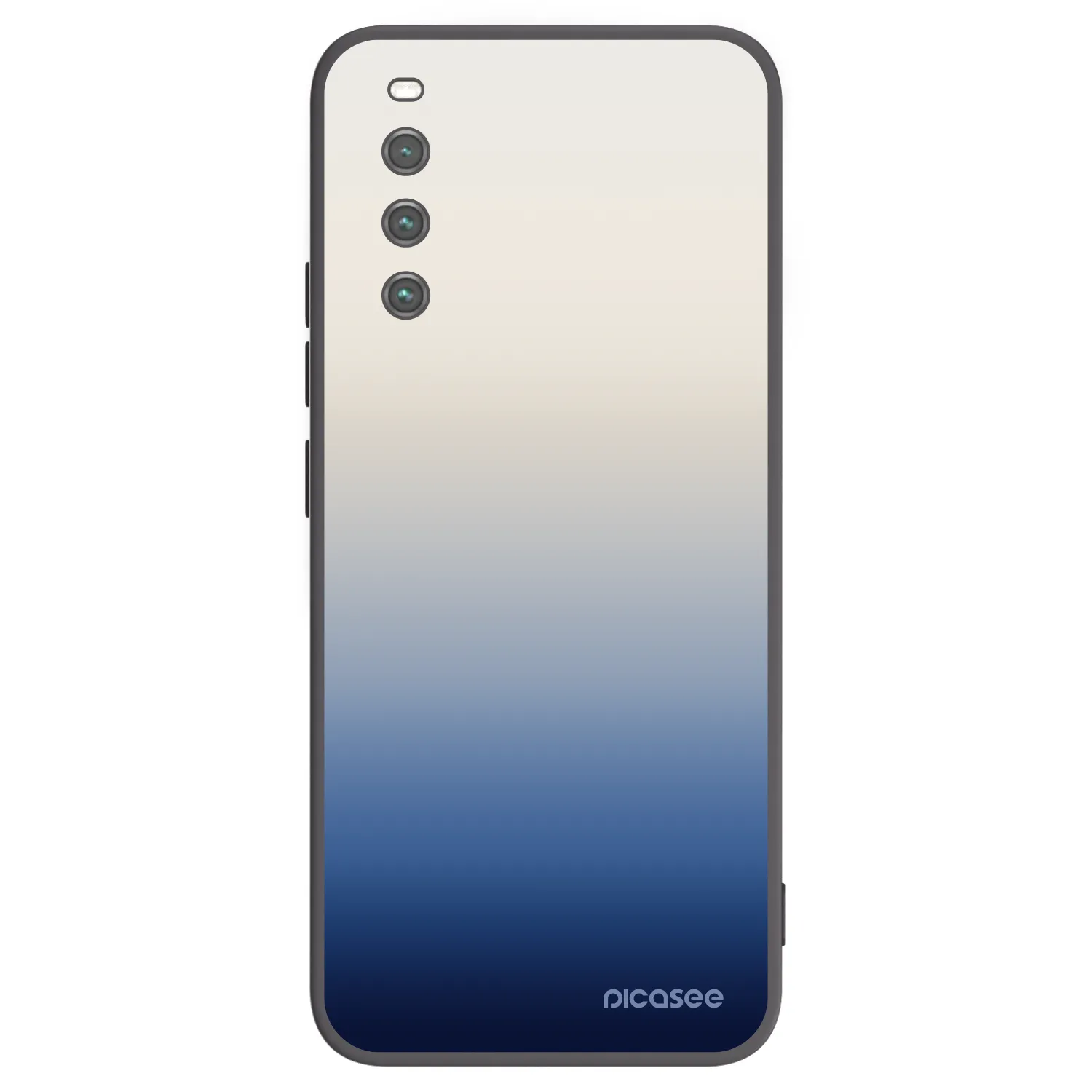Picasee silikonowe czarne etui na Sony Xperia 10 IV 5G - Gravity Fade