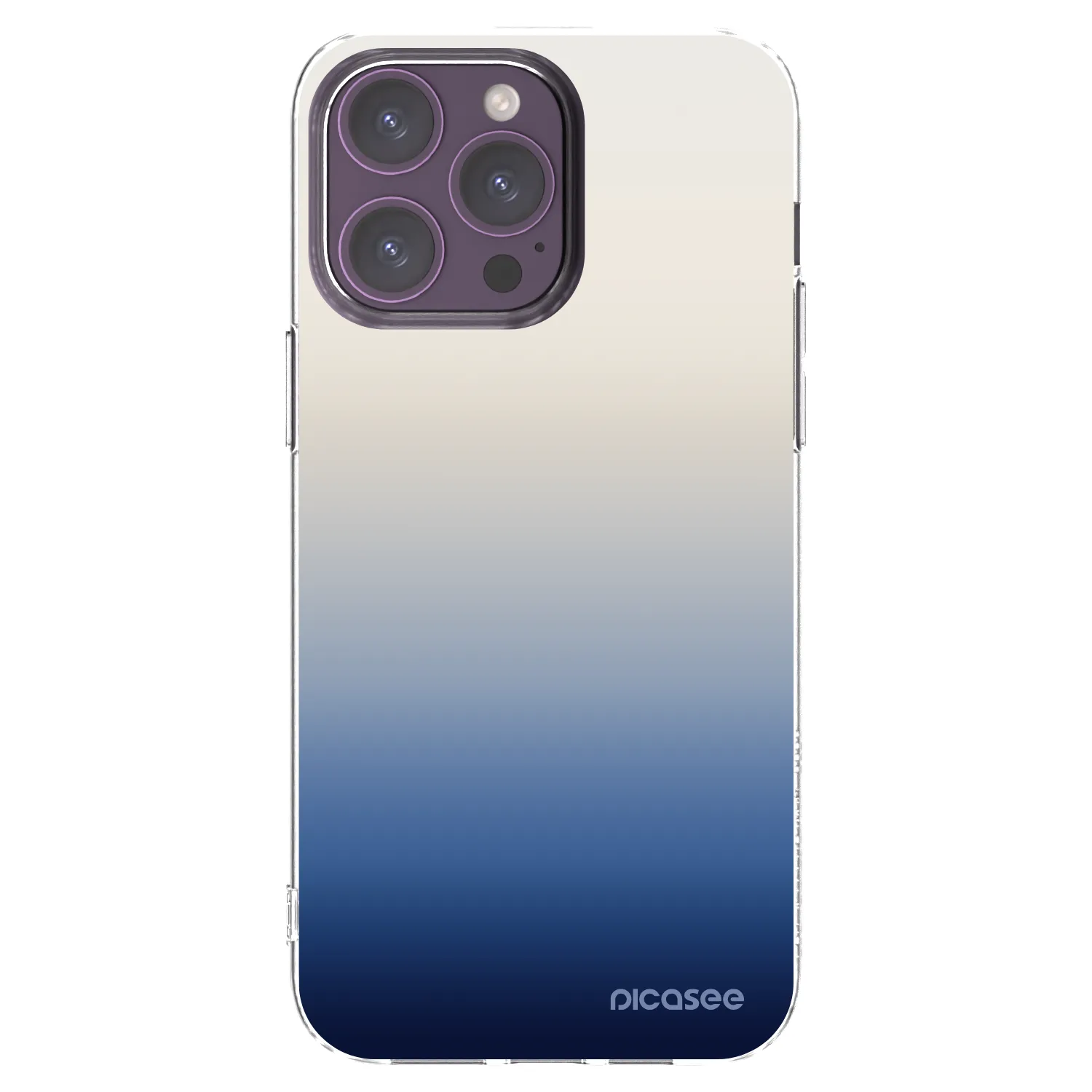 Picasee silikonowe przeźroczyste etui na Apple iPhone 14 Pro Max - Gravity Fade