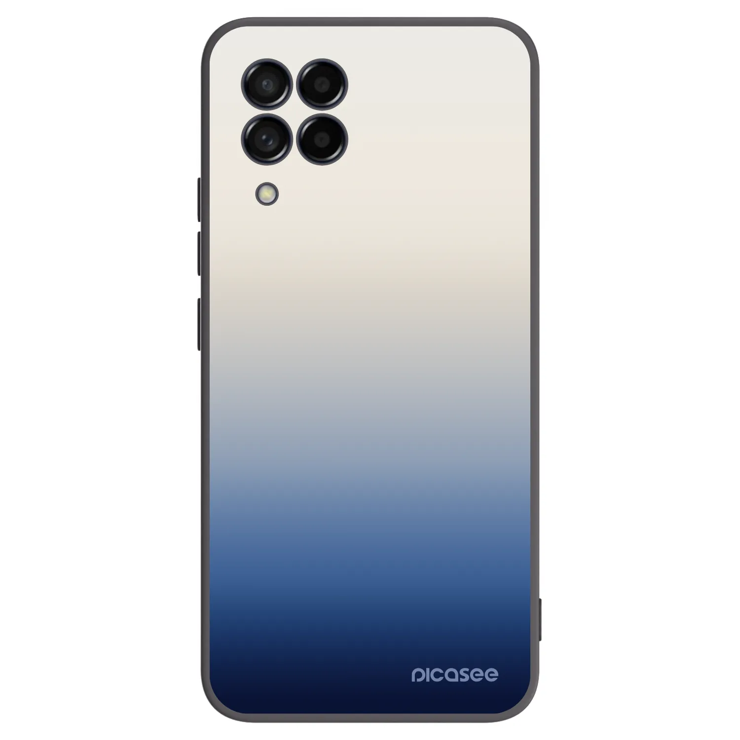 Picasee silikonowe czarne etui na Samsung Galaxy M53 5G - Gravity Fade
