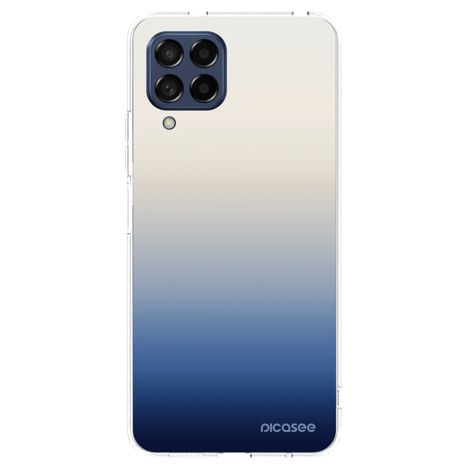 Picasee silikonowe przeźroczyste etui na Samsung Galaxy M53 5G - Gravity Fade